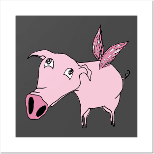 Flying Pig Posters and Art